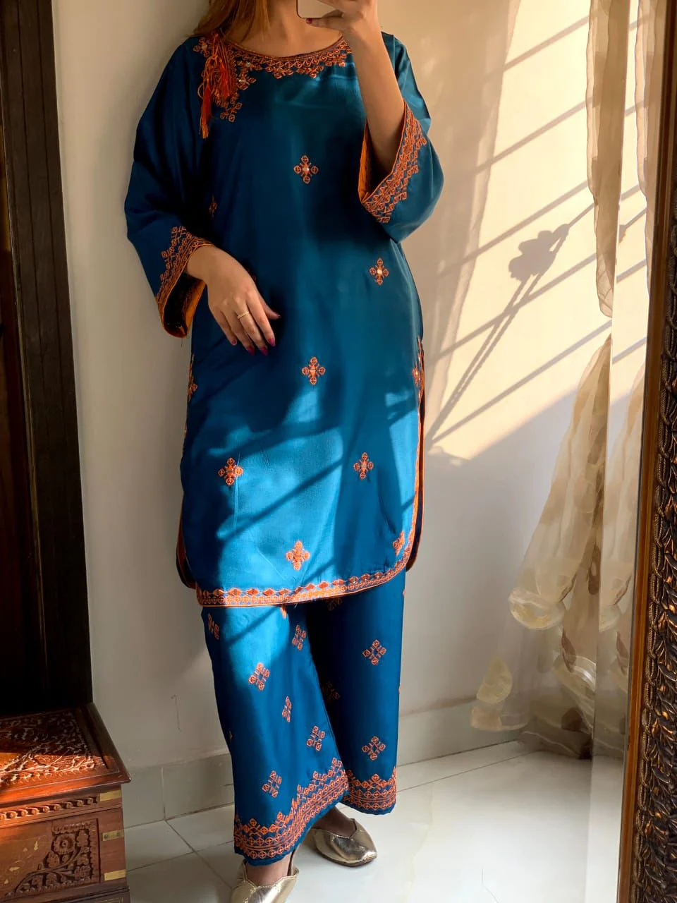 BALOCHI EMBROIDERY 2PCS - Image 21