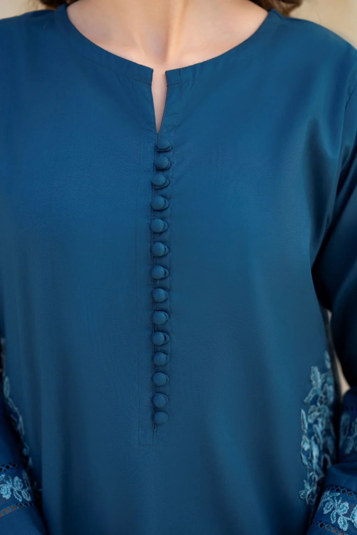 CHIC POCKET EMBROIDERED 2PCS - Image 5