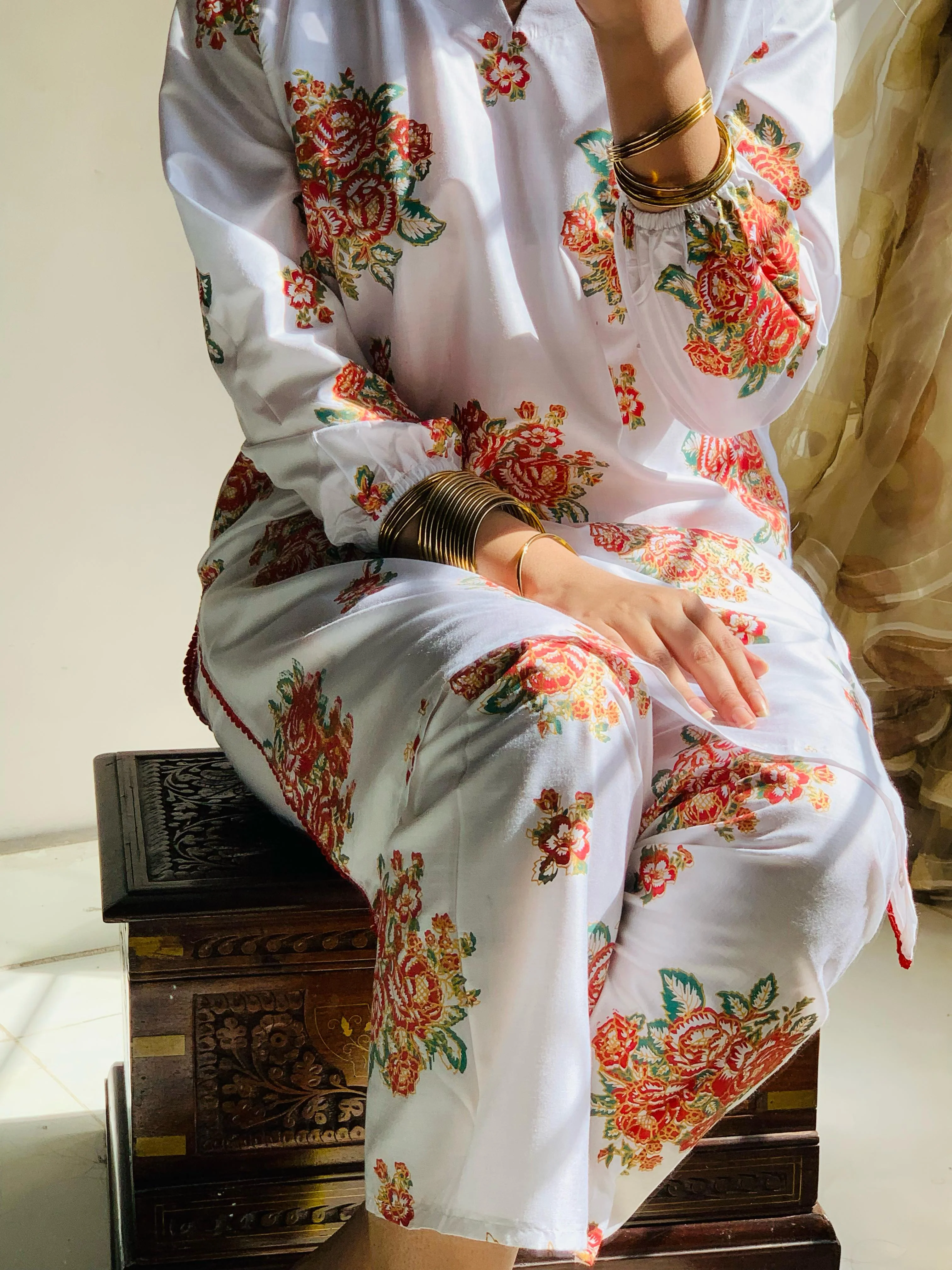 GULABAY-GUL PRINT 2PCS STITCHED - Image 15