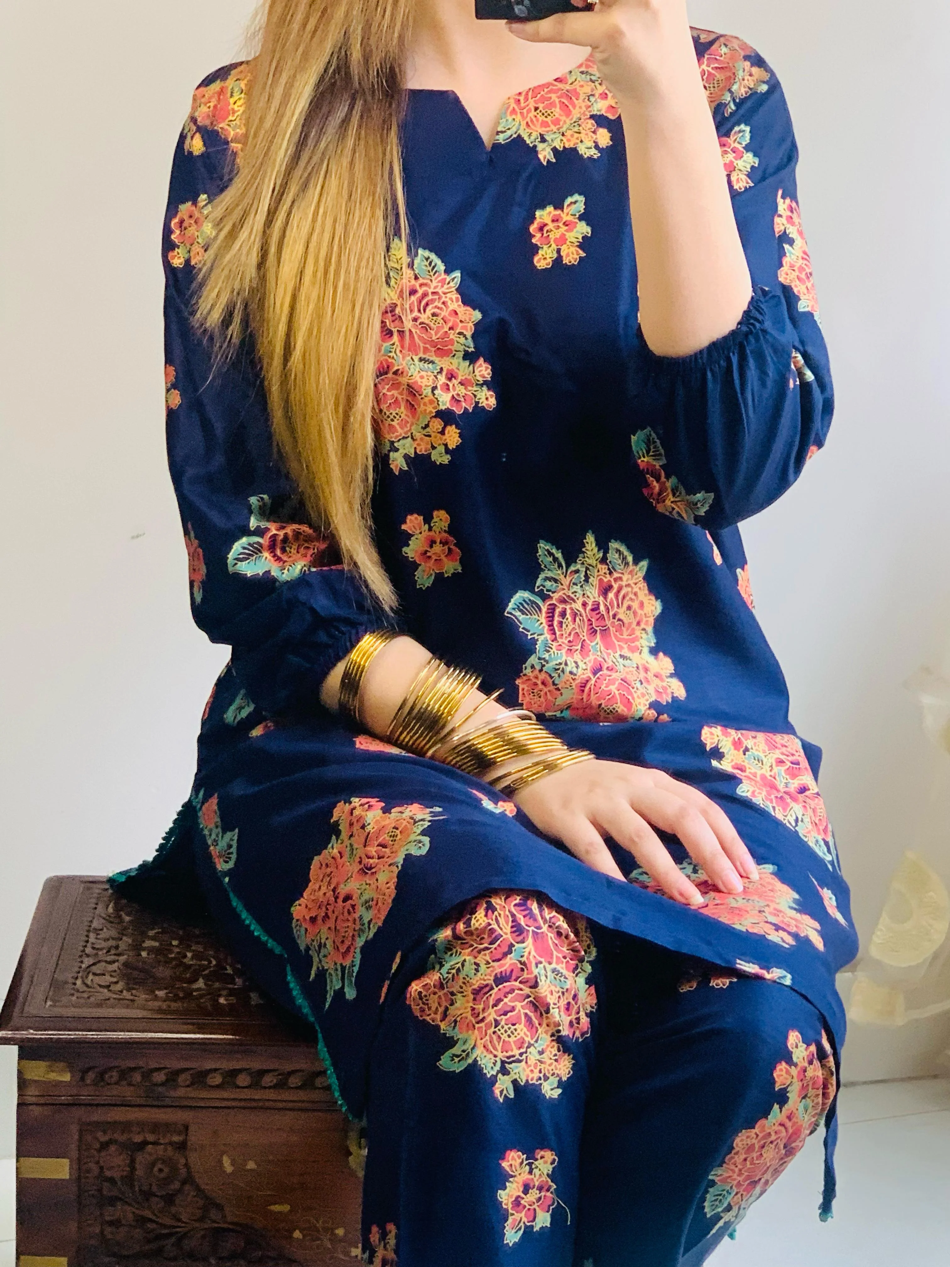 GULABAY-GUL PRINT 2PCS STITCHED - Image 16