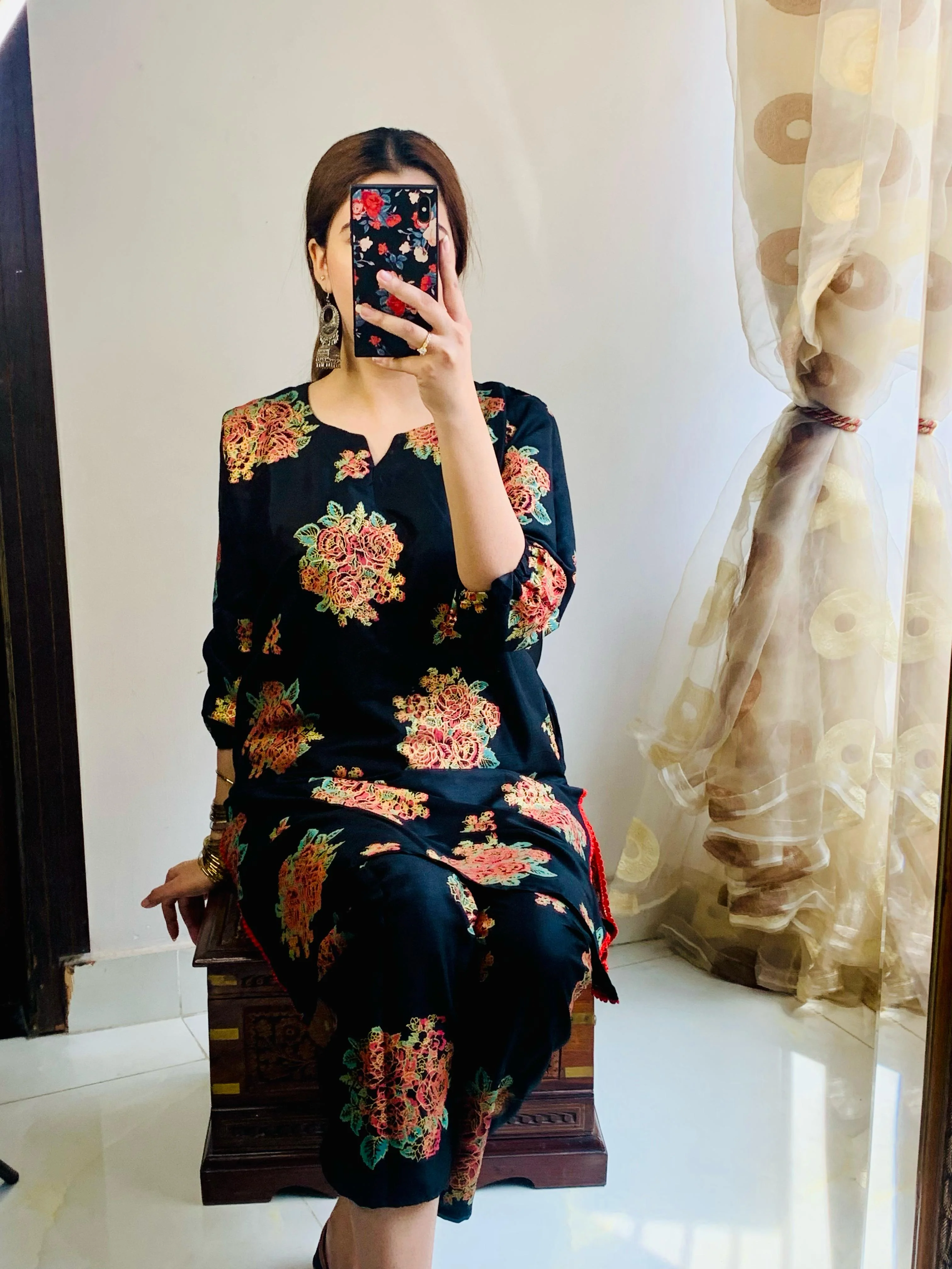 GULABAY-GUL PRINT 2PCS STITCHED - Image 3