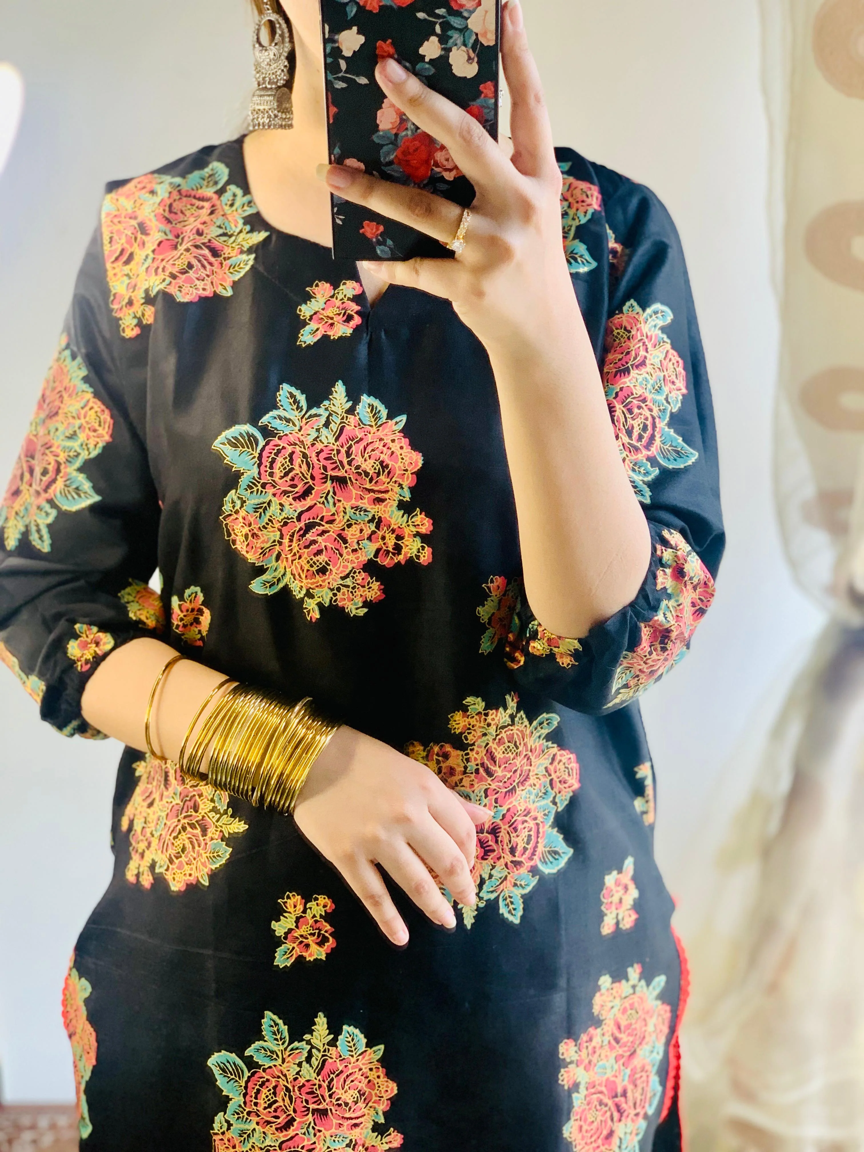 GULABAY-GUL PRINT 2PCS STITCHED - Image 4