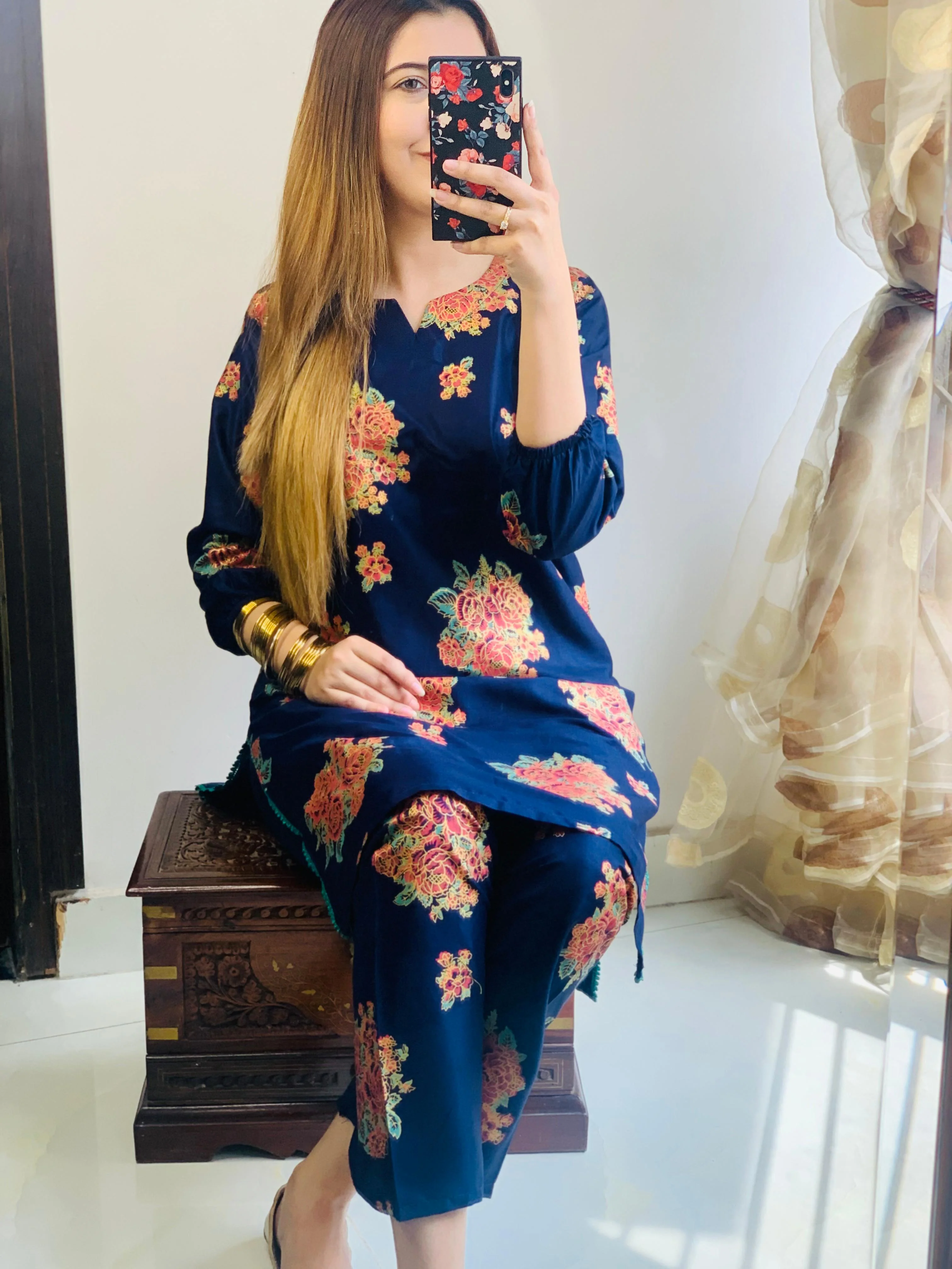 GULABAY-GUL PRINT 2PCS STITCHED - Image 9