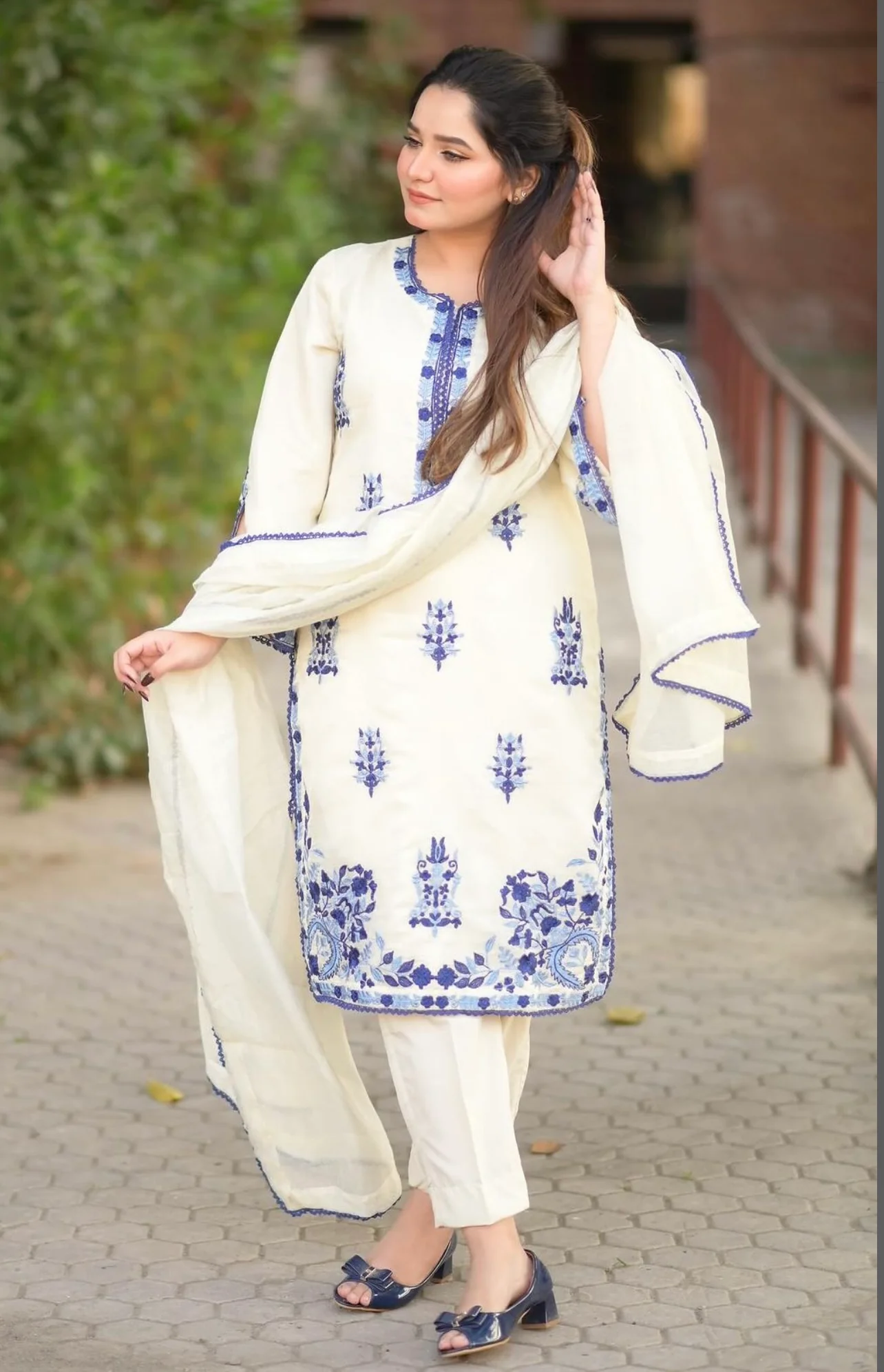 KHADDI NET STICHED 2PCS - Image 10
