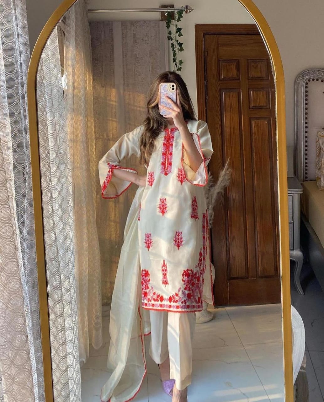 KHADDI NET STICHED 2PCS - Image 11