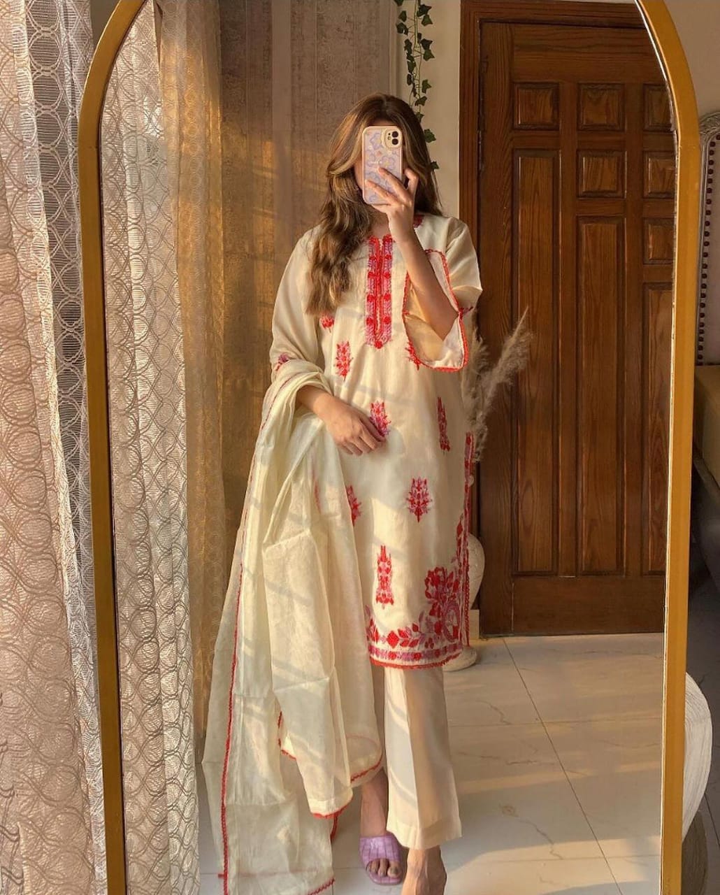 KHADDI NET STICHED 2PCS - Image 6